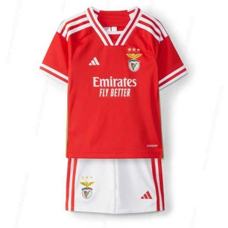 Camisola SL Benfica 1º Kits de futebol para crianças 23/24